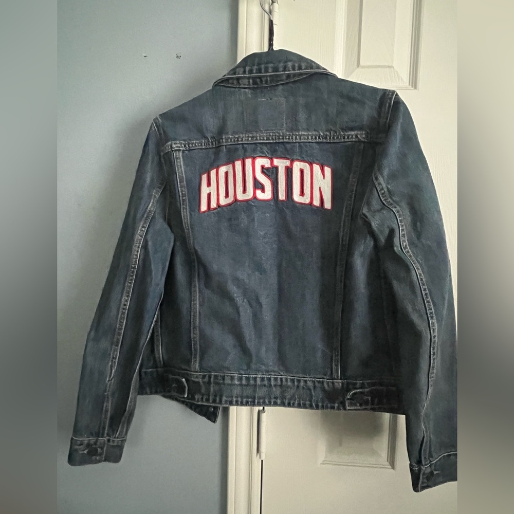 Houston Rockets Levis Denim Jacket - Picture 4 of 5
